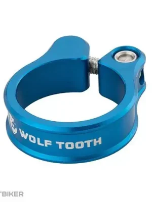 Rychlé Dodání Wolf Tooth sedlová objímka, Ø-31.8 mm, modrá