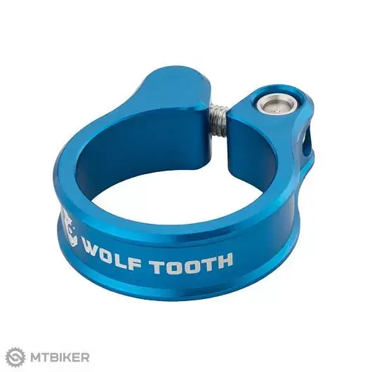 Rychlé Dodání Wolf Tooth sedlová objímka, Ø-31.8 mm, modrá