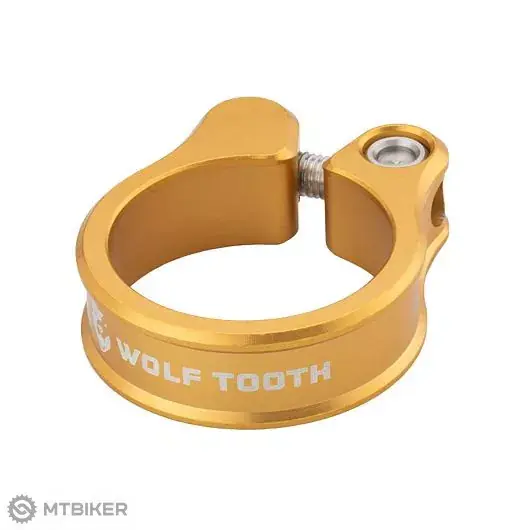 Wolf Tooth sedlová objímka, Ø-31.8 mm, zlatá Výhodná Nabídka
