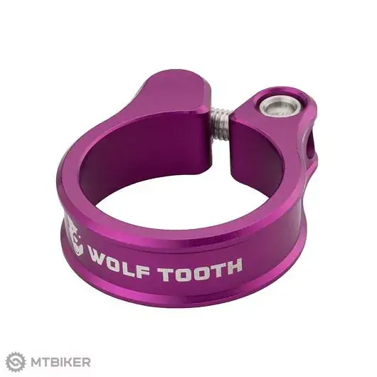 Rychlé Dodání Wolf Tooth objímka sedlovky, 34.9 mm, fialová