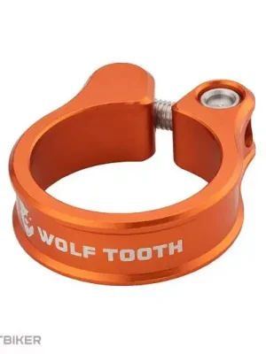 Super Cena Wolf Tooth sedlová objímka 34.9 mm, oranžová