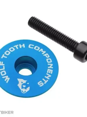 Tovární Cena Wolf Tooth Ultralight víčko hlavového složení, modrá