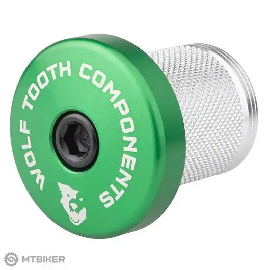 Speciální Cena Wolf Tooth COMPRESSION PLUG ježek do karbonového sloupku 1 1/8", zelená