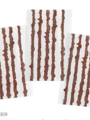 Vysoce Kvalitní Wolf Tooth Encase Bacon Strips bezdušové knoty, 3x5 ks