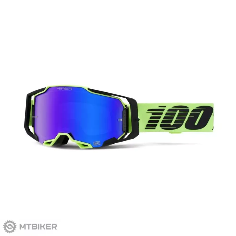 Přímo Od Výrobce 100% Armega MX / MTB brýle, Uruma Hiper Blue Lens
