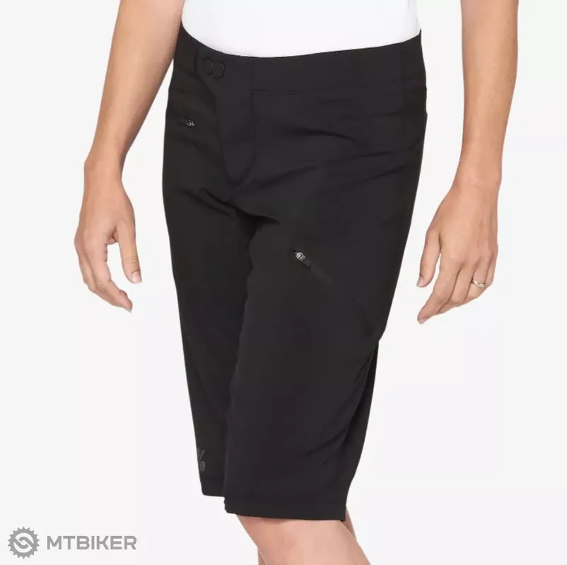 Cenově Výhodný 100% Ridecamp Women‘s Shorts dámské kraťasy, black