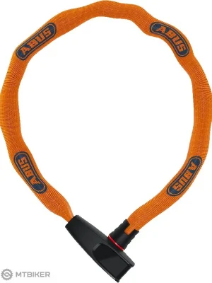 ABUS Catena 6806K/85 řetězový zámek, 850 mm/6 mm, neon orange Sezónní Sleva