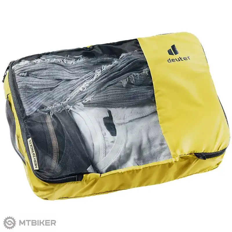 Horká Nabídka deuter Mesh Zip Pack 10 organizér, 10 l, žlutá