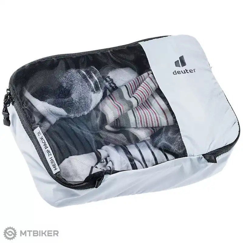 deuter Mesh Zip Pack 3 organizér, 3 l, šedá Finální Výprodej