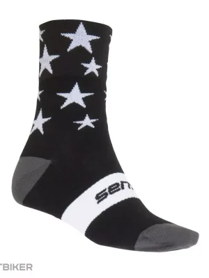 Cenová Bomba Sensor Stars ponožky, černá/bílá