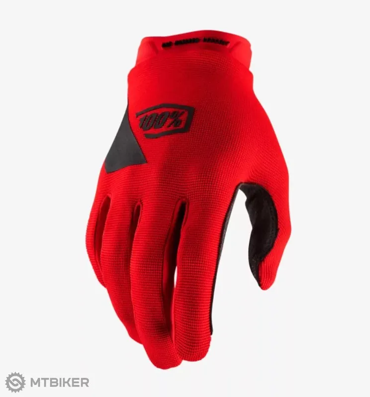 100% Ridecamp rukavice, red Super Cena