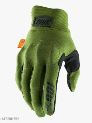 Pouze Dnes 100% Cognito D3O rukavice, army green/black