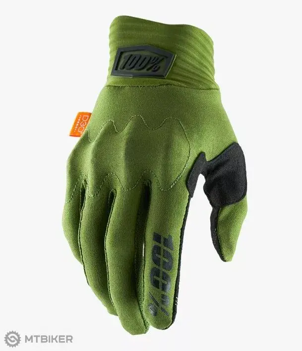 Pouze Dnes 100% Cognito D3O rukavice, army green/black