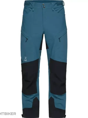Hit Sezóny Haglöfs Rugged Standard kalhoty, modrá/černá