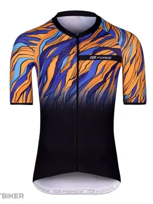FORCE Life dres, černá/modrá/oranžová Aktuální