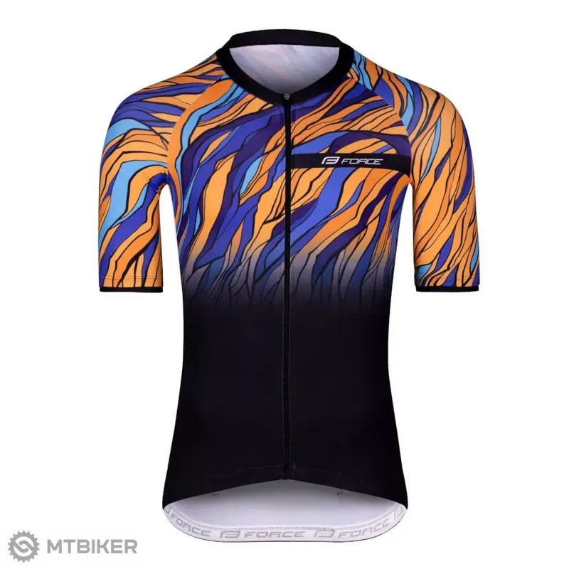 FORCE Life dres, černá/modrá/oranžová Aktuální