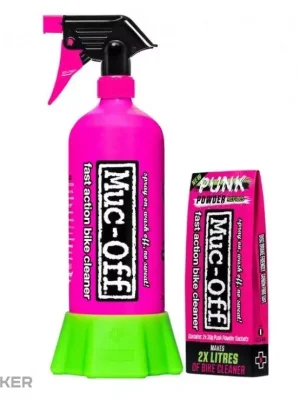 Cenově Výhodný Muc-Off Bottle for Life + Punk Powder sada lahve a prášku na čištění kol