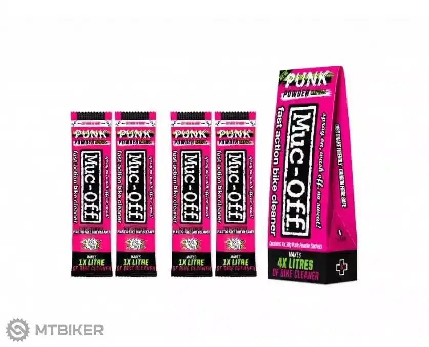 Cenová Bomba Muc-Off Punk Powder čistič, 4 ks