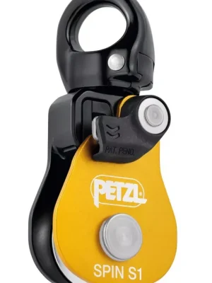 Akční Nabídka Petzl SPIN S1 jednostranná kladka s otočným závěsem