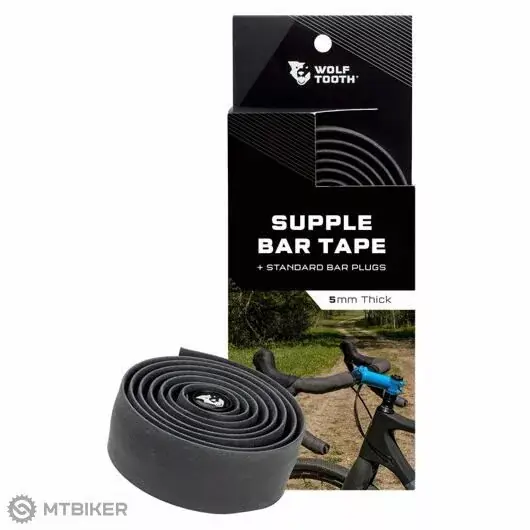 Wolf Tooth Supple Tape omotávka, 5 mm, černá Tovární Cena