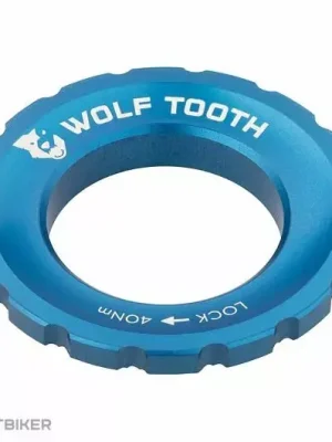Wolf Tooth Centerlock externí matice, modrá Bezpečná Platba