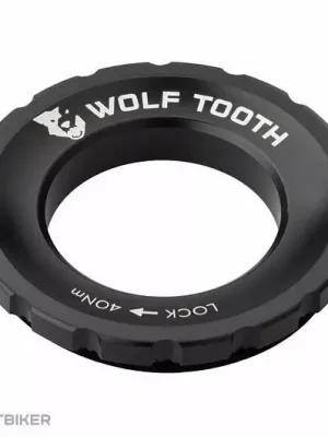 Wolf Tooth Centerlock externí matice, černá Rychlé Dodání