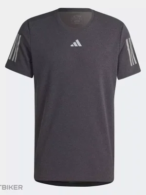 Adidas Own The Run triko, black melange Dokud Zásoby Vydrží