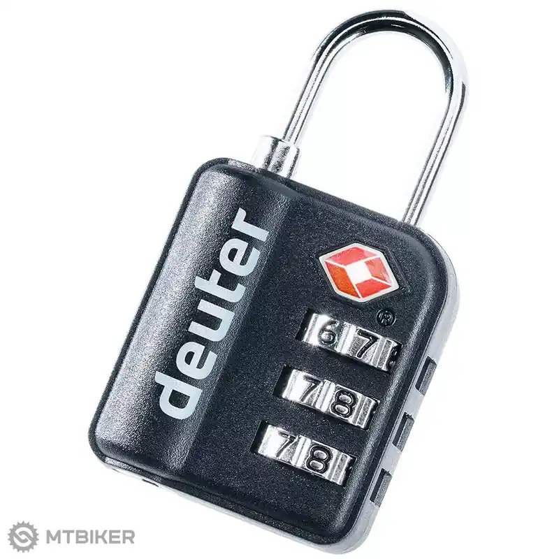 deuter TSA PAD LOCK zámek, černá Rychlé Dodání