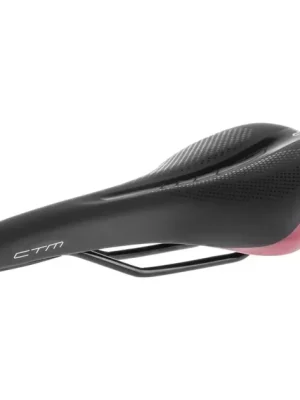 CTM Charisma dámské sedlo, 160 mm, černá/vínová Bezpečná Platba
