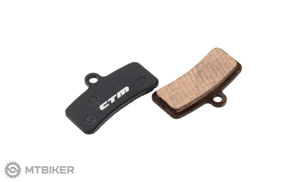 Nejprodávanější CTM SM-02 brzdové destičky, semi-metalické