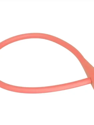 Bezpečná Platba CTM SOFTY lankový zámek, 600/10 mm, lososová