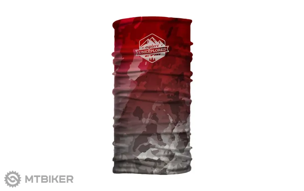 Nakupujte Hned CTM WRAP šátek, marble badge červená