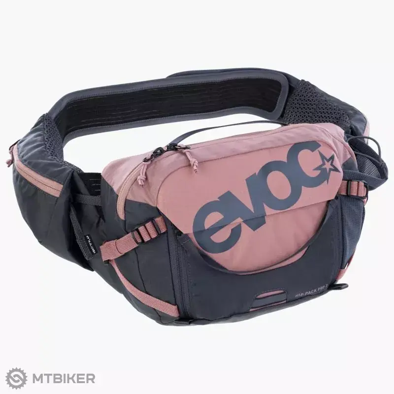 Nejprodávanější EVOC Hip Pack Pro ledvinka, 3 l, dusty pink/carbon grey