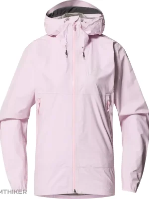 Sezónní Sleva Haglöfs LIM GTX dámská bunda, růžová