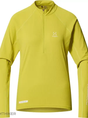 Pouze Dnes Haglöfs LIM Halfzip dámská mikina, zelená