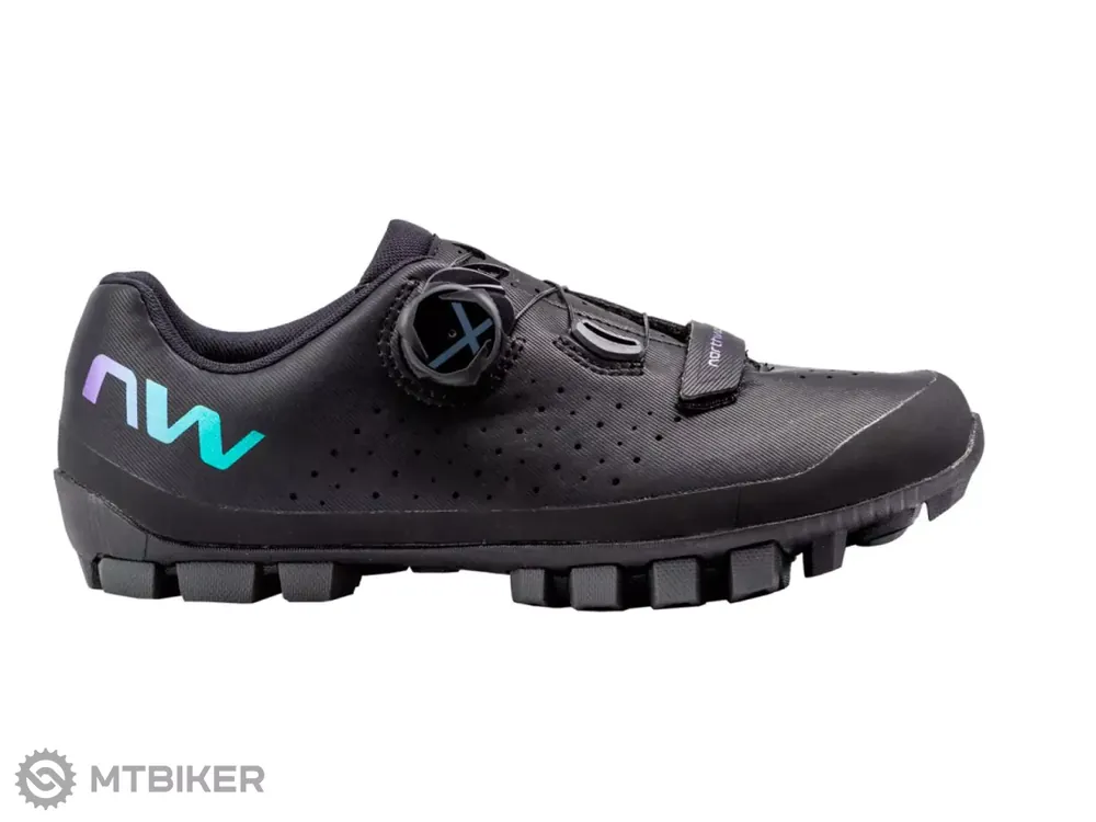 Northwave Hammer Plus Wmn dámské tretry, Black/Iridescent Sleva