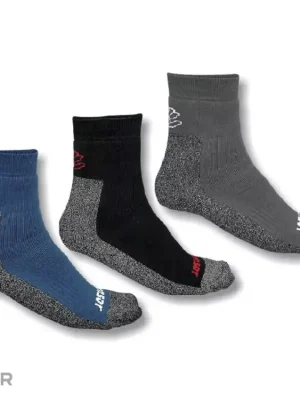 Vrácení Zdarma Sensor 3-PACK TREKING EVO ponožky, černá/šedá/modrá