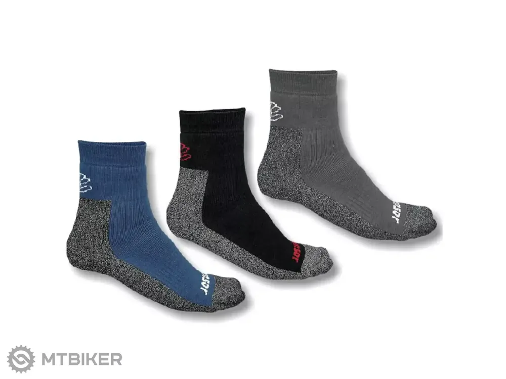 Vrácení Zdarma Sensor 3-PACK TREKING EVO ponožky, černá/šedá/modrá