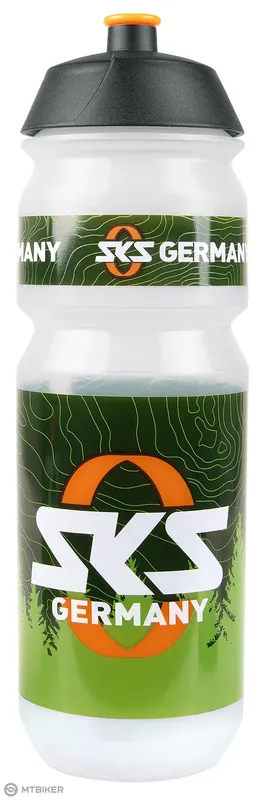 Novinka SKS Bio láhev, 750 ml, transparentní/zelená