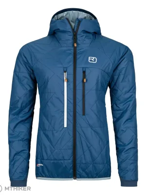 Značkový ORTOVOX Swisswool Piz Boe dámská bunda, sea surface