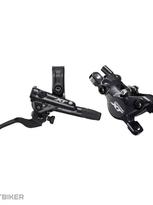 Časově Omezené Shimano Deore XT BR-M8100 hydr. zadní brzda, Post Mount, had. 1 400 mm + destičky G05A, OEM