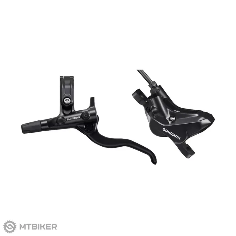Top Prodej Shimano Deore BL-MT4100/BR-MT420 hydr. přední brzda, 4-pístková, Post Mount, had. 850 mm + destičky D03S, OEM