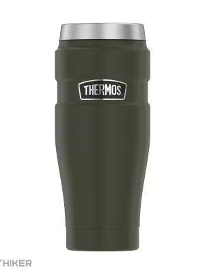 Thermos vodotěsný termohrnek, 470 ml, vojenská zelená Víkendová Akce