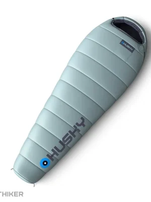 HUSKY Ladies Majesty dámský spacák, 175 cm, světle modrá Pouze Dnes