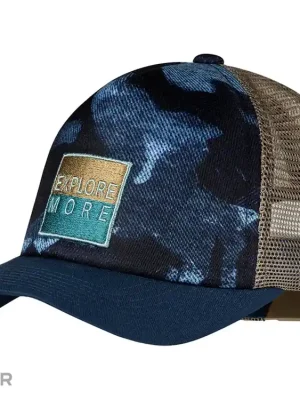 BUFF Trucker dětská kšiltovka, snigs night blue Finální Výprodej