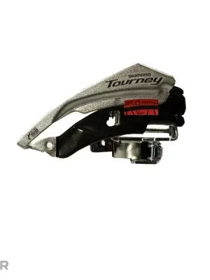 Vrácení Zdarma Shimano Tourney TY510-TS3 přesmykač, 3x7, na objímku, 31.8mm (OEM)