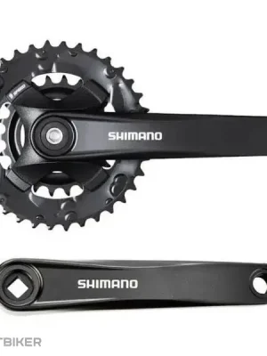 Akce Shimano Altus MT101-2 kliky, 175 mm, 36/22T, 2x9, čtyřhran (OEM)