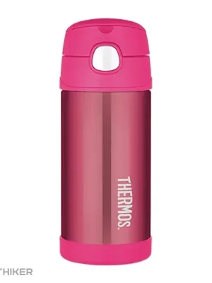Akční Nabídka Thermos dětská termoska s brčkem, růžová