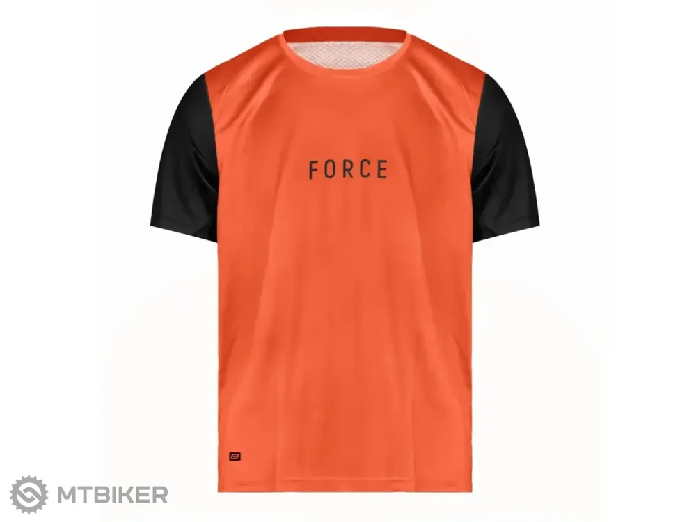 FORCE MTB Rules dres, oranžová Ověřený