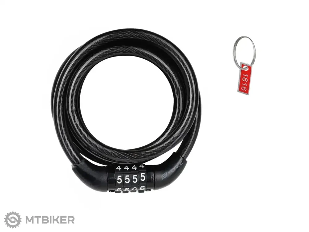Originální FORCE lankový zámek 1 200 mm/8 mm